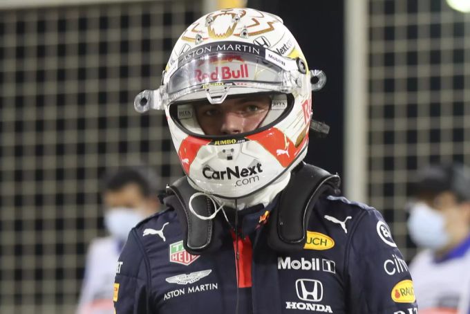 Max Verstappen (Red Bull) nach dem Sakhir-GP der Formel 1. Max Verstappen Sakhir