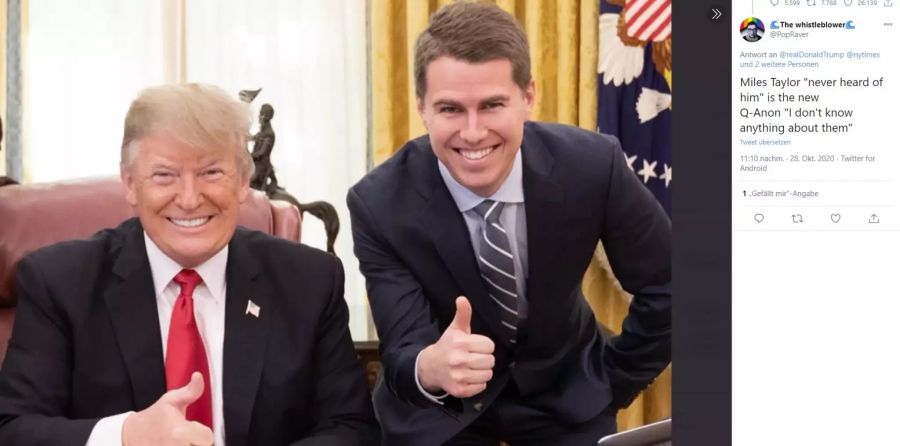 Donald Trump Miles Taylor
