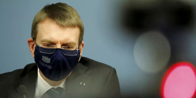 Lettlands Aussenminister Edgars Rinkevics. lettland