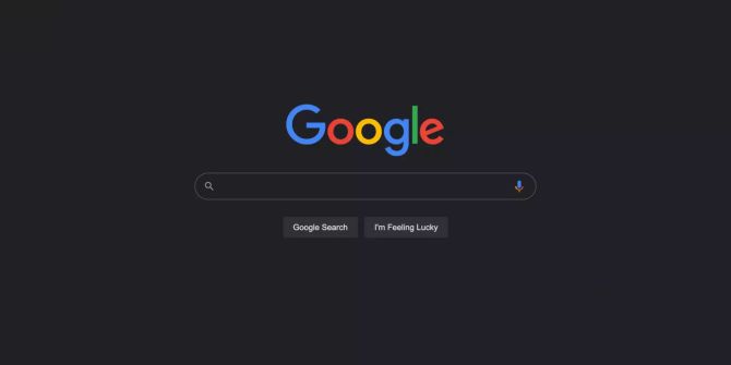 Google Dark Mode