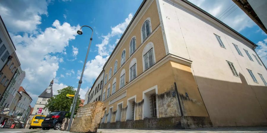 Das Geburtshaus von Adolf Hitler.