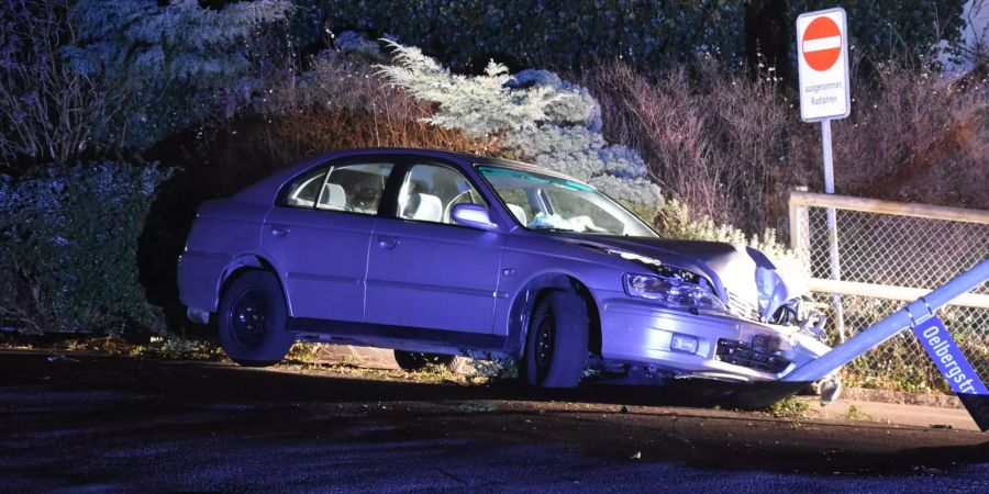 Unfallfahrzeug