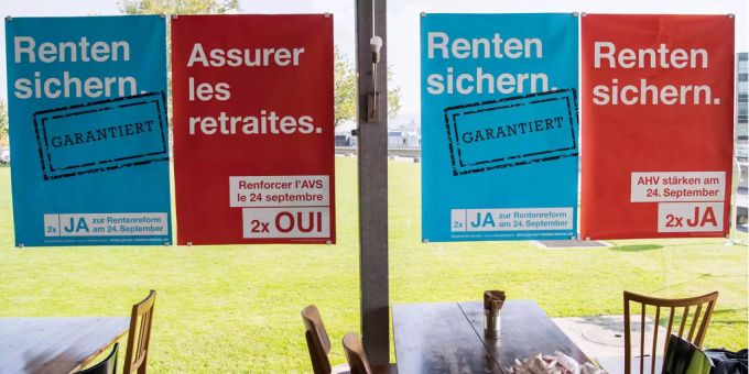 Die SGB präsentiert nach Nein zur Rentenreform die Ideen für die Zukunft. Die SGB präsentiert nach Nein zur Rentenreform die Ideen für die Zukunft.