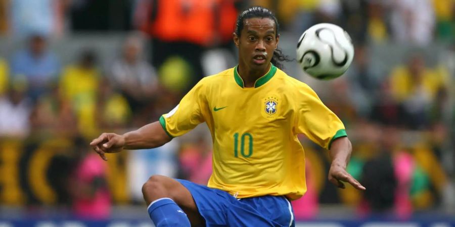 Ronaldinho verzauberte mit seiner Spielweise die Fussballwelt.