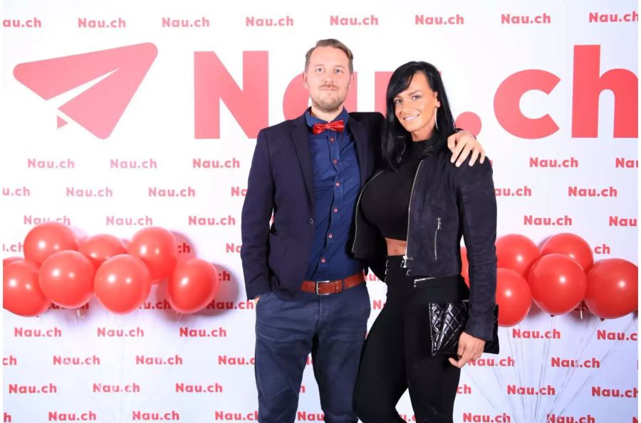 Daniel Teuscher (Sales Manager) und Cindy Landolt (Personal Trainer)