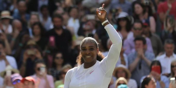Wimbledon - Serena Williams trifft im Halbfinal auf Julia Görges