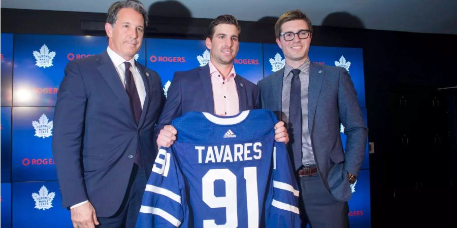 John Tavares setzt seine Karriere bei den Toronto Maple Leafs fort.