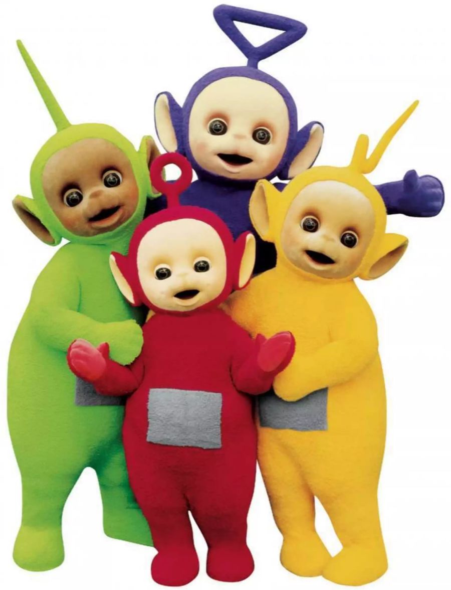 Der lilafarbene Tinky-Winky war eine Kultfigur der Teletubbies-Serie.