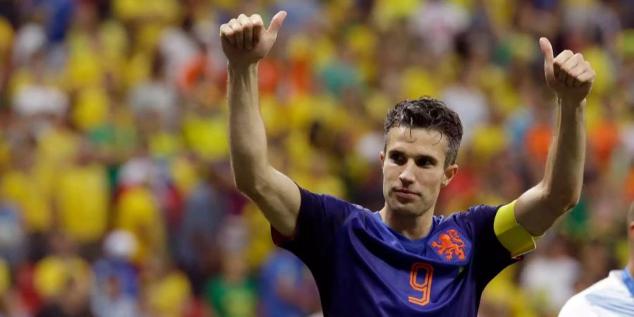 Robin van Persie spielte 102 Mal für die niederländische Nationalmannschaft.