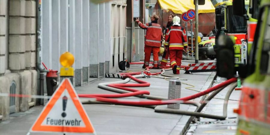 Die Einsatzkräfte konnten den Brand in Winterthur unter Kontrolle bringen.