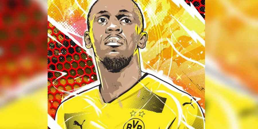 Usain Bolt trainiert am Freitag mit dem BVB.