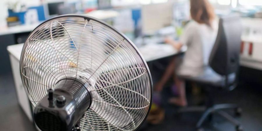 Schweizer kaufen mehr Ventilatoren ist im Vorjahr.