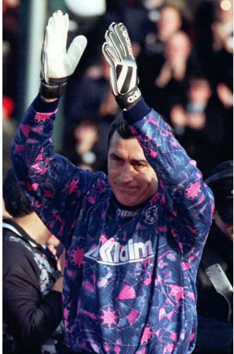 Platz 4: Peter Shilton, Goalie England, 40 Jahre 9 Monate und 19 Tage (WM 1990).