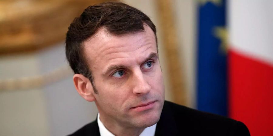 Emmanuel Macron, Präsident Frankreich.