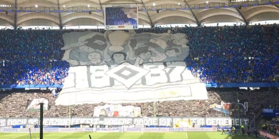 Die Choreo des HSV hat einen kleinen Fehler.