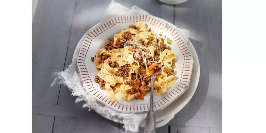 Tagliatelle al ragù bolognese