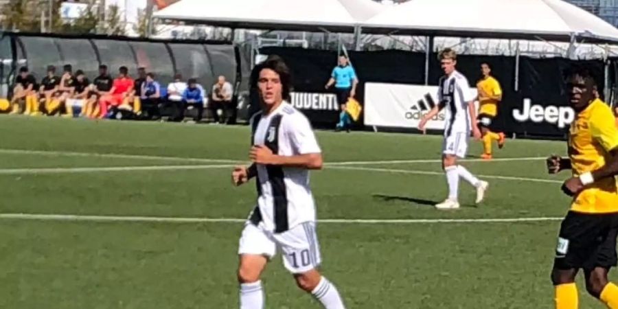 Der neue Messi? Pablo Moreno Taboada (links) spielt gegen YB in der Youth League. Er kam für 5 Millionen vom FC Barcelona.