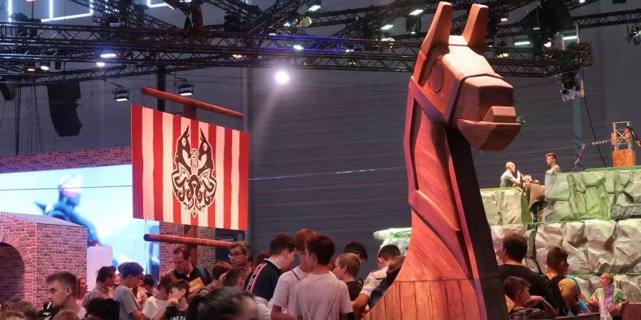 Den «Best Booth»-Award staubte allerdings der Fortnite-Stand ab.