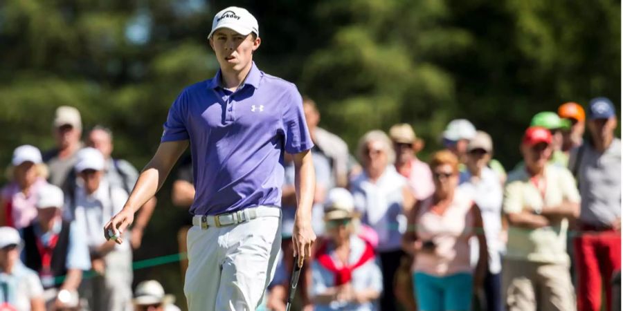 Matthew Fitzpatrick am Omega European Masters in Crans-Montana.