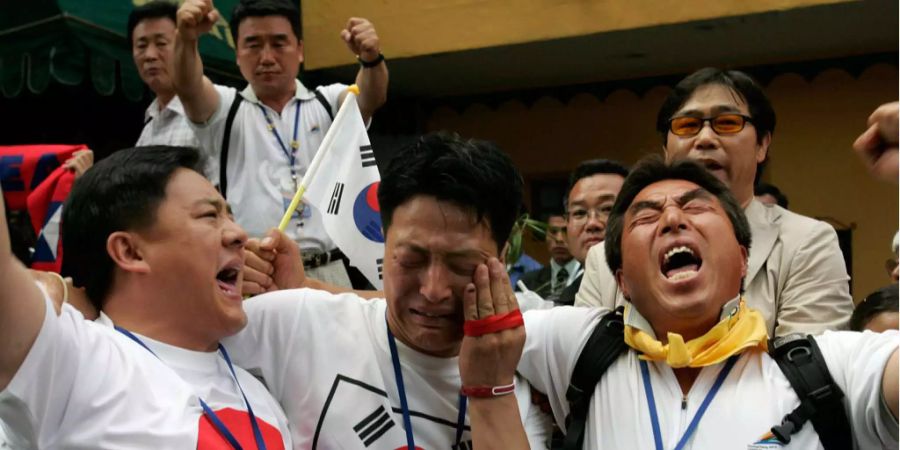 «Manse!» – der Jubelschrei der Koreaner.