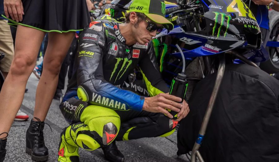 Valentino Rossi hat beim Österreich-GP in Spielberg einen Schutzengel.