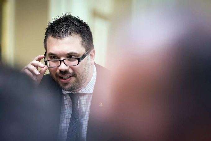 Jérôme Desmeules ist Generalsekretär der SVP Unterwallis. Jérôme Desmeules SVP