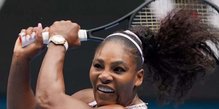 Will an den US Open teilnehen: Serena Williams in Aktion. Foto: Dave Hunt/AAP/dpa