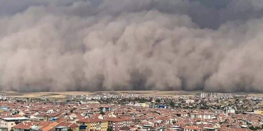 Sandsturm in Ankara