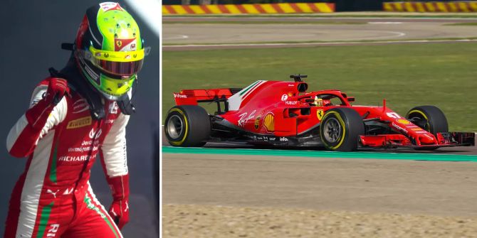 Mick Schumacher Ferrari Fiorano