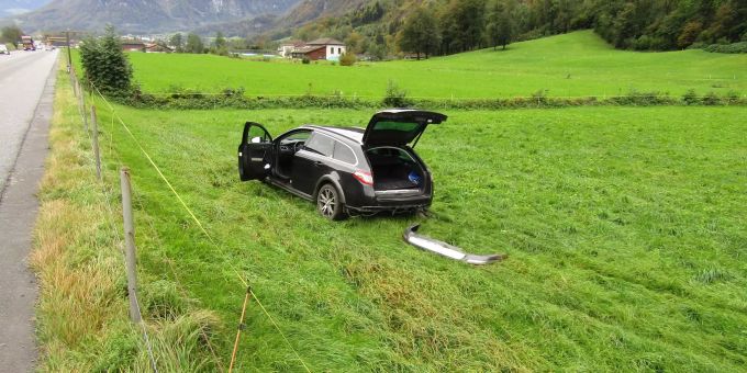 Verkehrsunfall in Näfels. Verkehrsunfall in Näfels