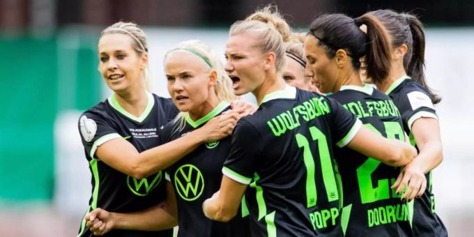 Der VfL Wolfsburg siegte erneut. Foto: Rolf Vennenbernd/dpa Der VfL Wolfsburg siegte erneut. Foto: Rolf Vennenbernd/dpa