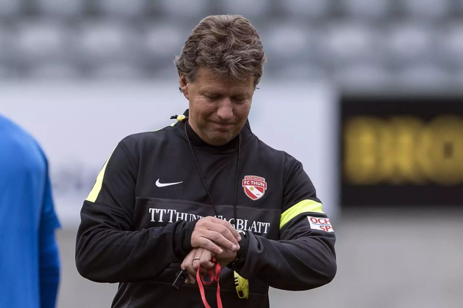 Später trainierte der Luxemburger auch noch den FC Thun.