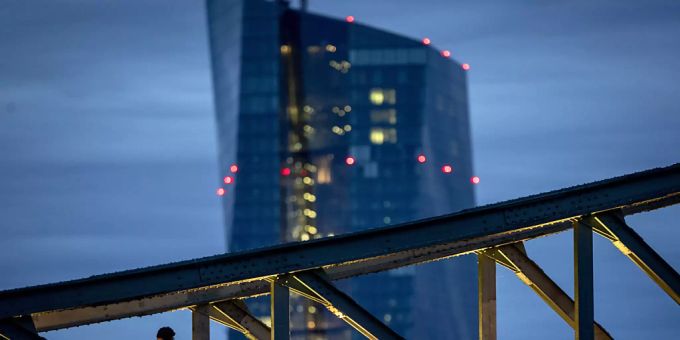Das Gebäude der EZB in Frankfurt (Archivbild). europäische zentralbank ezb