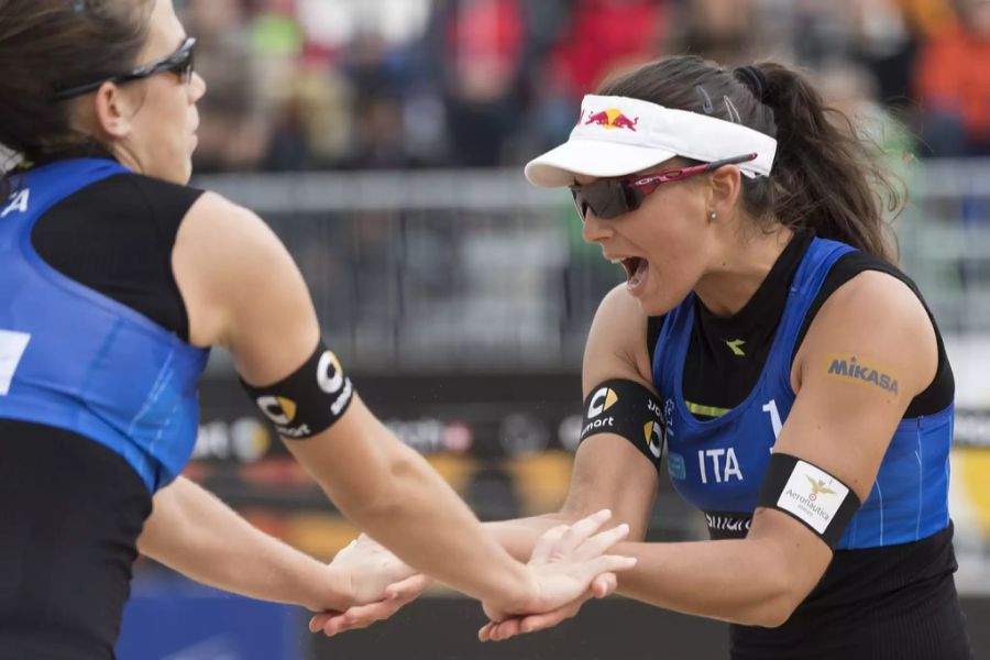 Mit Marta Menegatti (r.) und Viktoria Orsi Toth wird ein italienisches Duo vertreten sein.