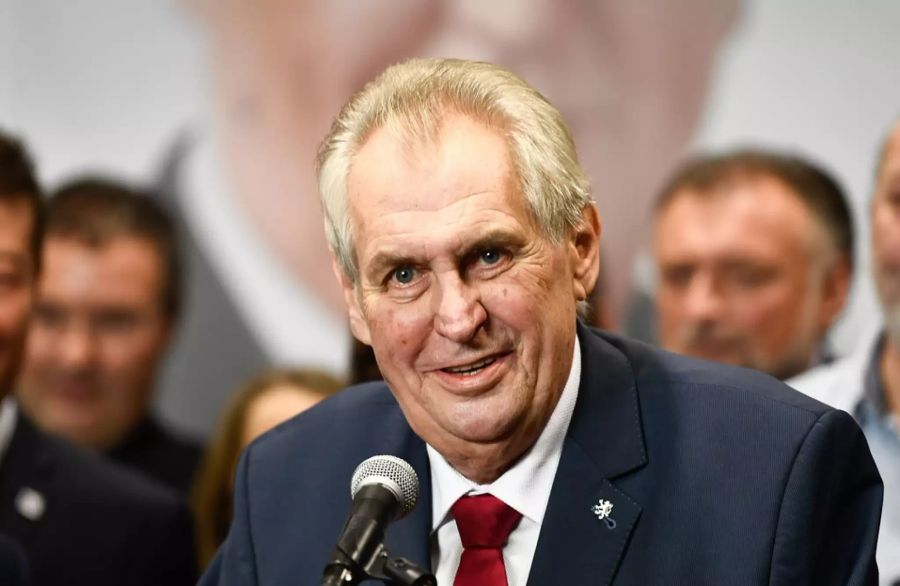 Milos Zeman Tschechien