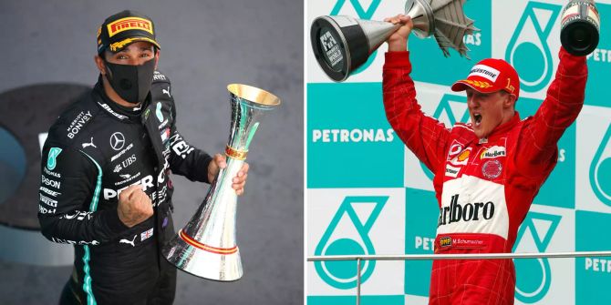 Lewis Hamilton Michael Schumacher