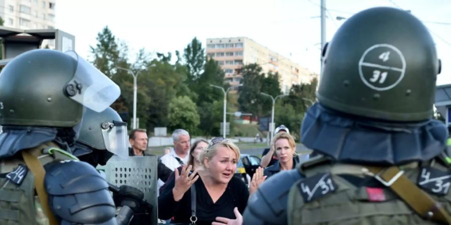 Proteste in Belarus reissen nicht ab