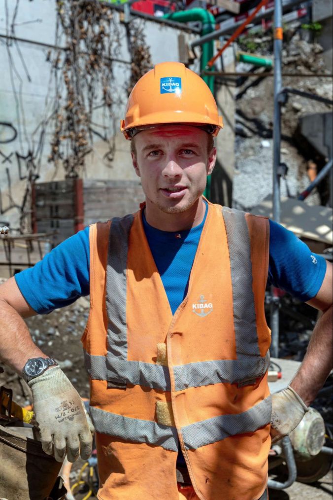 Nicht nur Tief- sondern auch Hochbau: Patrick Zürcher