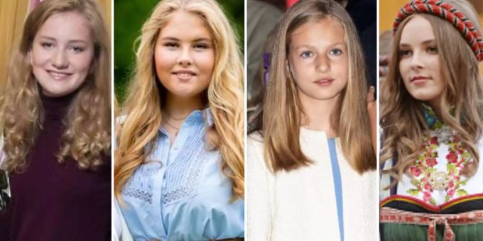 Wie Elizabeth - Diese Teenies sind die künftigen Königinnen Europas