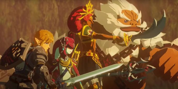 Ein Screenshot aus dem neuen Hyrule Warriors: Zeit der Verheerung, welches diesen November erhältlich sein wird. Zelda Hyrule Warriors