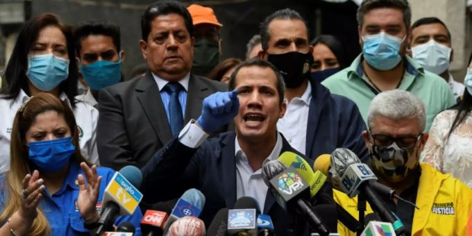 Venezulas Oppositionsführer Guaidó Venezulas Oppositionsführer Guaidó