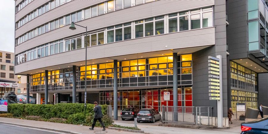 Das Avia Haus beim Tribschen in der Stadt Luzern.