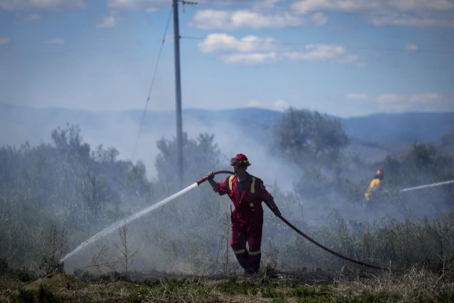 Zeitweise loderten in der Provinz Quebec bis zu 80 Waldbrände.