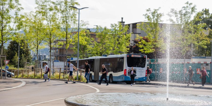 Im Zentrum der Gemeinde Geroldswil. - Limmattal