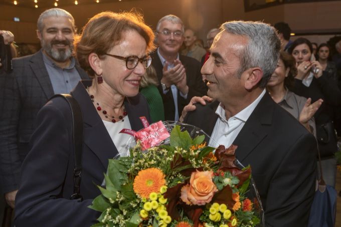 Als Eva Herzog (SP) 2019 in den Ständerat gewählt wurde, rutschte Mustafa Atici für sie nach. Beide haben Bundesratsambitionen. SP Bundesrat Atici Herzog