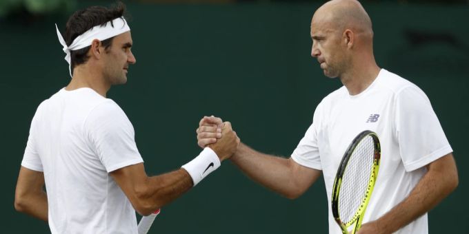 Roger Federer (l.) und Ivan Ljubicic haben sieben Jahre zusammen gearbeitet. Roger Federer