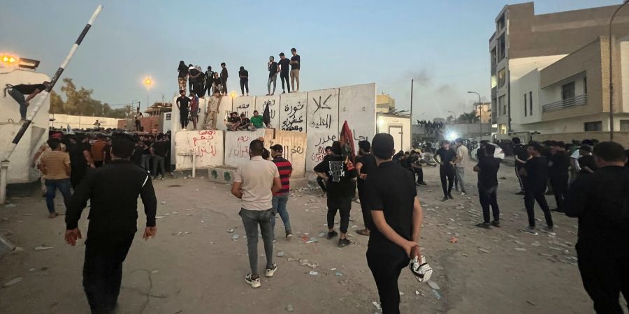 Proteste in Bagdad