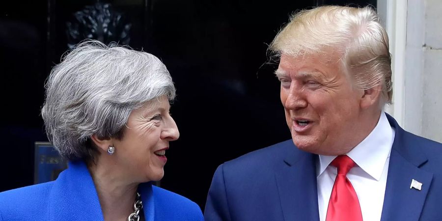 Trump und May