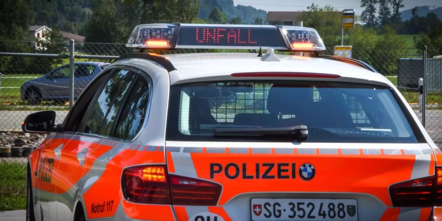 Rorschacherberg: Mountainbike-Fahrer gestürzt