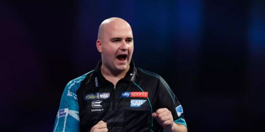 Rob Cross gewann das World Matchplay zum ersten Mal. Foto: John Walton/PA Wire